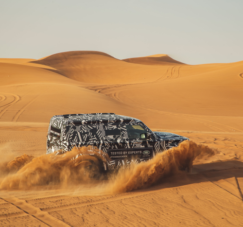 The new Land Rover Defender 