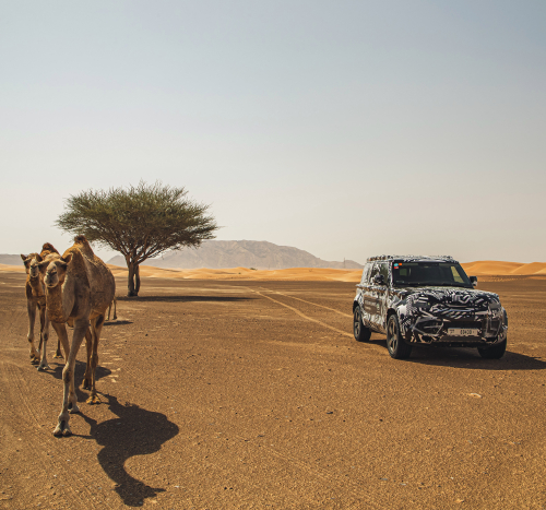 The new Land Rover Defender 
