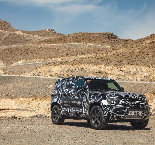 The new Land Rover Defender 