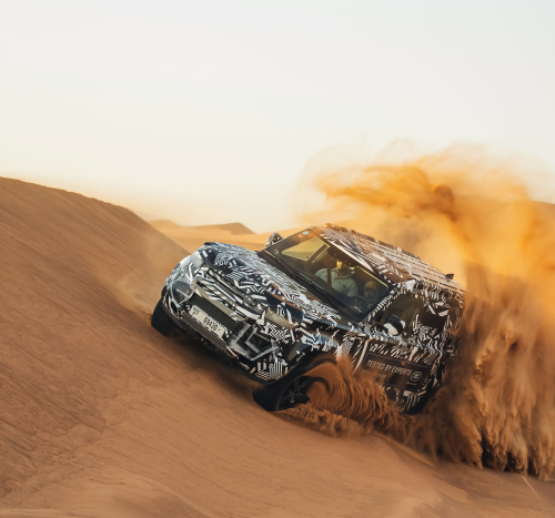 The new Land Rover Defender 