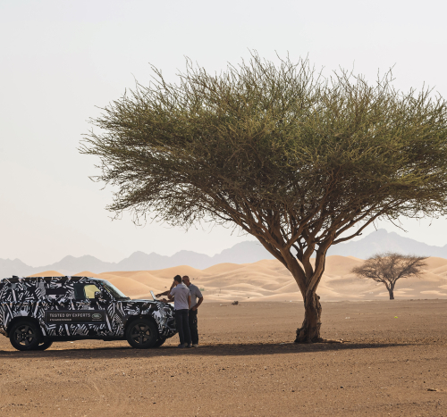 The new Land Rover Defender 