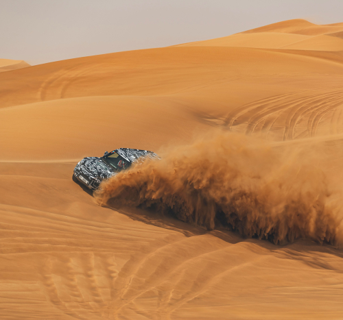 The new Land Rover Defender 