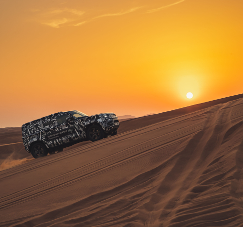 The new Land Rover Defender 