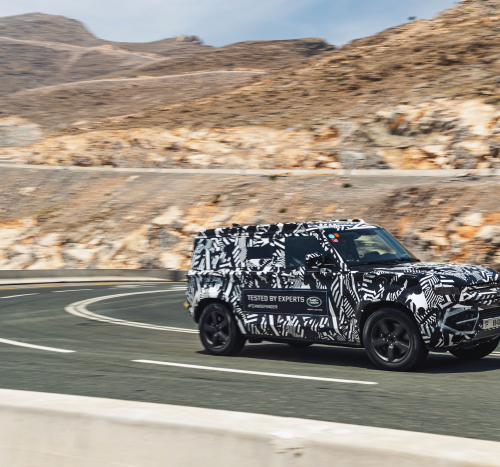 The new Land Rover Defender 