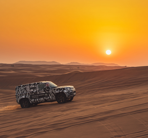 The new Land Rover Defender 