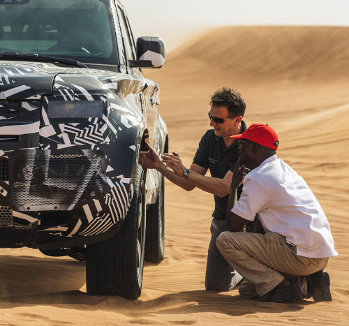 The new Land Rover Defender 