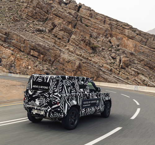 The new Land Rover Defender 