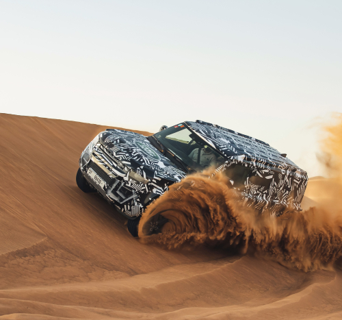 The new Land Rover Defender 