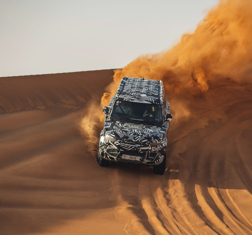 The new Land Rover Defender 
