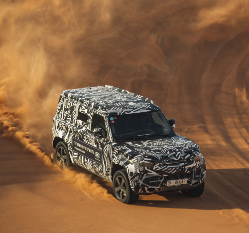 The new Land Rover Defender 