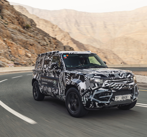 The new Land Rover Defender 