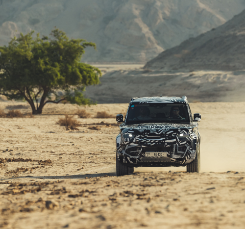 The new Land Rover Defender 