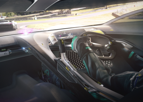 The Jaguar Vision Gran Turismo Coupé