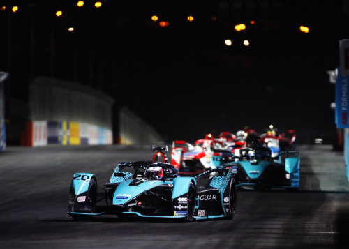 PODIUM FINISH FOR MITCH EVANS & JAGUAR RACING UNDER THE LIGHTS AT THE DIRIYAH E-PRIX 
