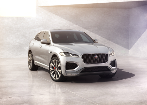  F-PACE R-Dynamic HSE - Hakuba Silver with Light Oyster interior
