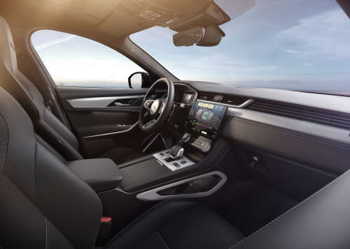  F-PACE R-Dynamic Black - Ostuni White with Ebony interior