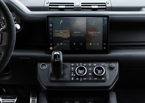 INTERIOR – THE LAND ROVER DEFENDER AND AMAZON ALEXA