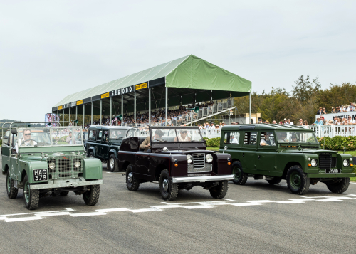 JLR HONOURS QUEEN ELIZABETH II WITH UNIQUE GOODWOOD REVIVAL PARADE 