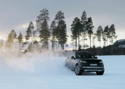 RANGE ROVER ELECTRIC PROTOTYPE TESTING