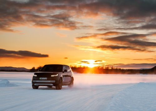 RANGE ROVER ELECTRIC PROTOTYPE TESTING
