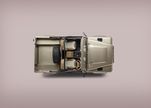 Classic Defender V8 Soft Top