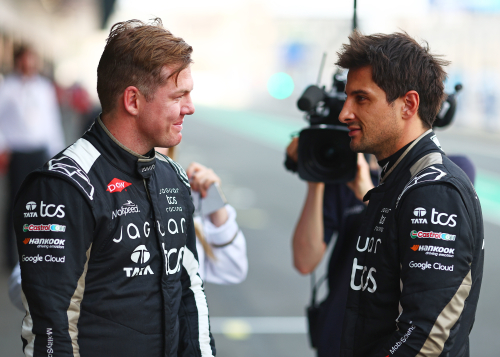 MITCH EVANS AND NICK CASSIDY, JAGUAR TCS RACING