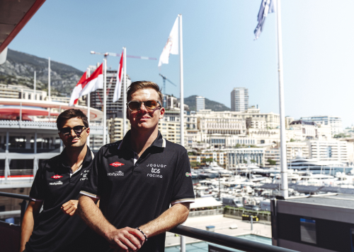MITCH EVANS AND NICK CASSIDY, JAGUAR TCS RACING