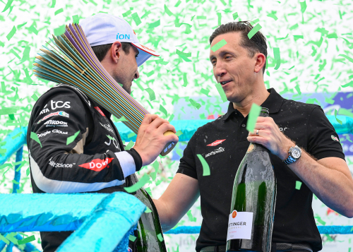 MITCH EVANS AND JAMES BARCLAY, JAGUAR TCS RACING