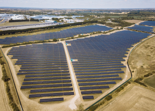JLR Gaydon solar farm