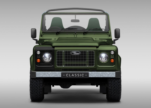 CLASSIC DEFENDER V8 LIMITED EDITION: ISPIRATA ALLA LAND ROVER DI WINSTON CHURCHILL