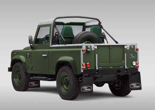 CLASSIC DEFENDER V8 LIMITED EDITION: ISPIRATA ALLA LAND ROVER DI WINSTON CHURCHILL
