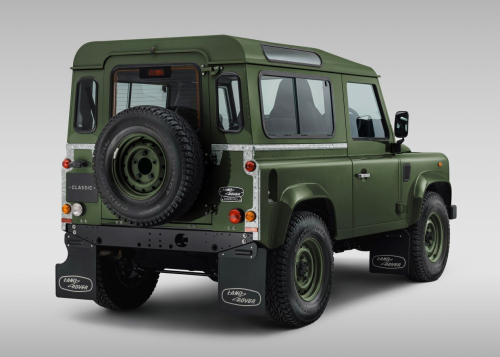 CLASSIC DEFENDER V8 LIMITED EDITION: ISPIRATA ALLA LAND ROVER DI WINSTON CHURCHILL