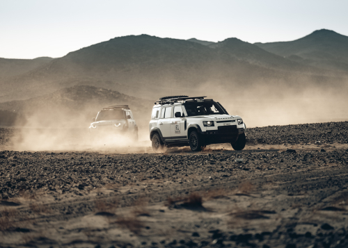 Defender Dakar Recce Cars