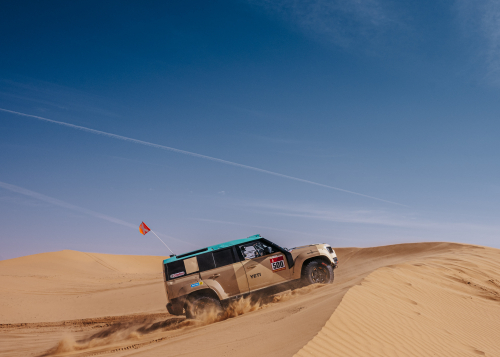DEFENDER RALLY SUCCESSFULLY REACH HALFWAY MARK ON 2026 DAKAR  