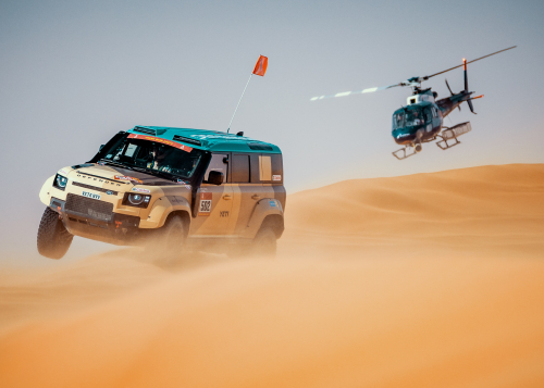 DEFENDER RALLY SUCCESSFULLY REACH HALFWAY MARK ON 2026 DAKAR