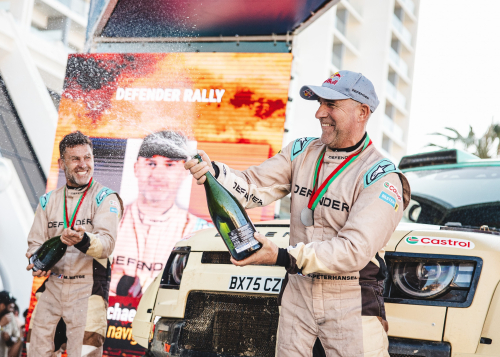 DEFENDER RALLY COMPLETE THE BP ULTIMATE RALLY-RAID PORTUGAL AT TOP OF THE CLASS