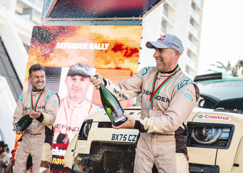 DEFENDER RALLY CONCLUDE IL BP ULTIMATE RALLY-RAID PORTUGAL AL PRIMO POSTO DELLA CLASSIFICA