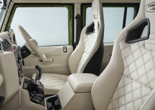 Classic Defender V8 110 Double Cab Pick Up Interior 1