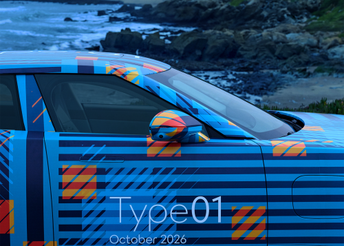 Jaguar Type 01 Pebble Beach Graphic