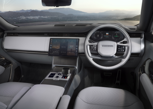 RANGE ROVER ELECTRIC: INTERIOR