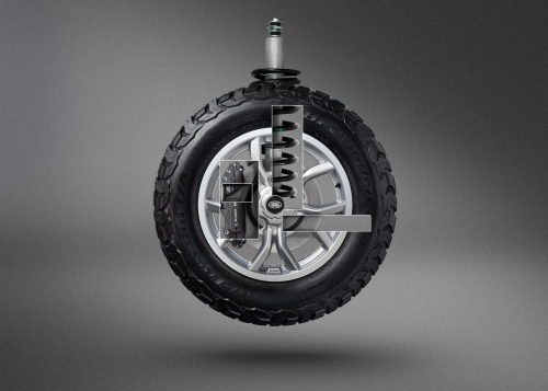  Defender Classic upgrade - wheel & suspension