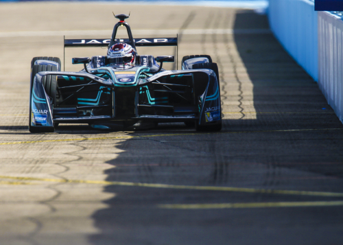 Adam Carroll on track