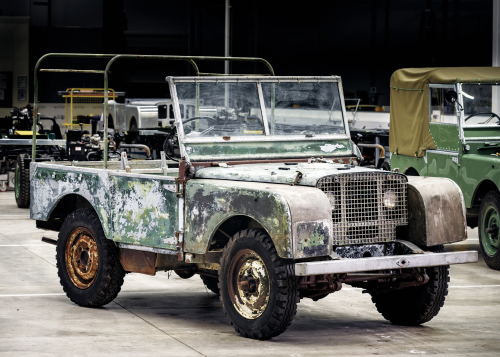 LAND ROVER’S 70TH ANNIVERSARY BEGINS WITH  RESTORATION OF ‘MISSING’ ORIGINAL 4X4