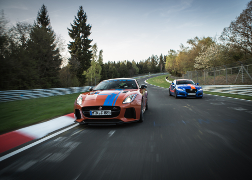 Jaguar Race Taxi - F-TYPE SVR & XJR575
