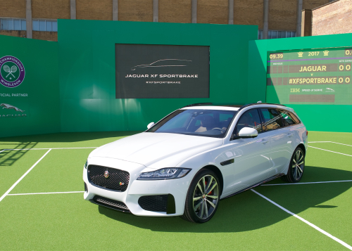 ANDY MURRAY SERVES UP NEW JAGUAR XF SPORTBRAKE