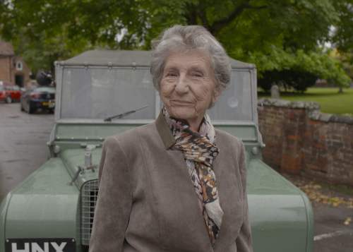 Dream come true for Dorothy Peters as she takes the surprise off-road drive of her life