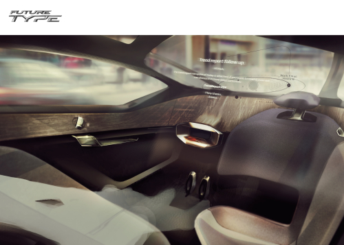 DESIGN SKETCH - FUTURE-TYPE CONCEPT - JAGUAR’S VISION FOR 2040 AND BEYOND