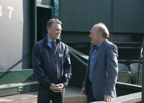 New Jaguar XF Sportbrake teased on centre court at Wimbledon