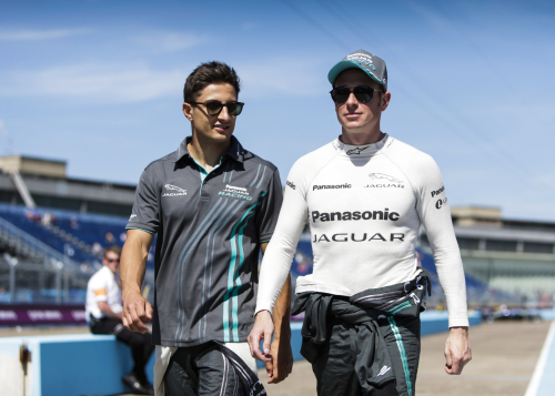 Mitch Evans and Adam Carroll
