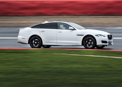 New Jaguar XJR Meets XJR9-LM at Silverstone with Le Mans Winner 